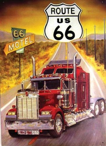 Camion Americain Plaques Usa Fifties