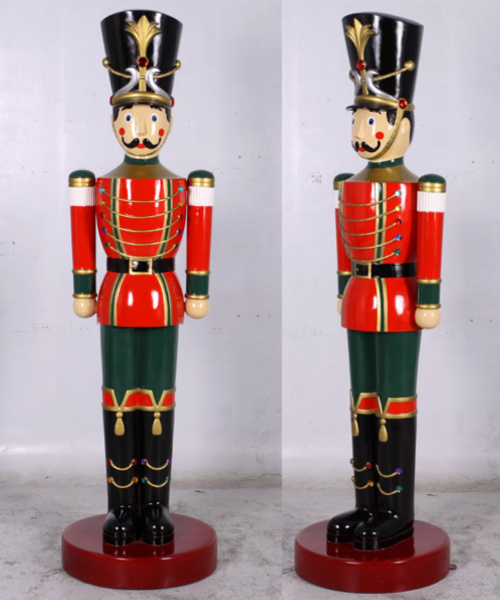 Magnifique figurine du soldat de Casse-noisette Rot 50 cm