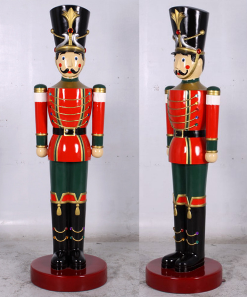 soldat decor de noel grande taille