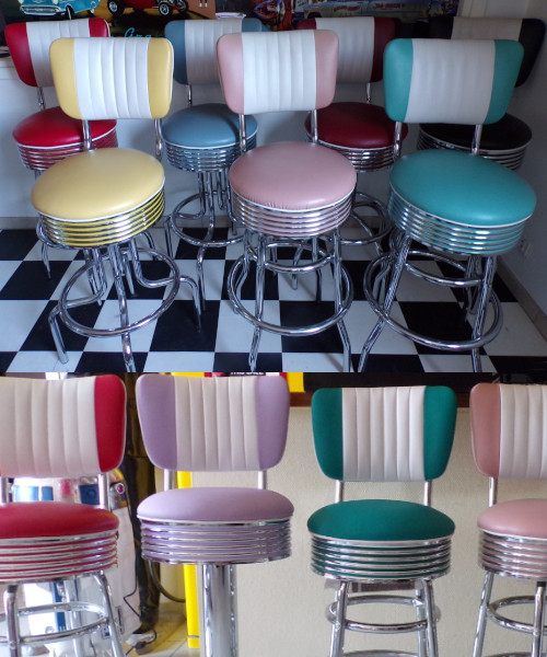 tabouret de bar Aménagement restaurant Diner Américain