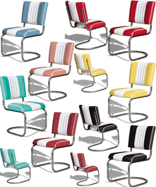 Aménagement cuisine chaise confortable