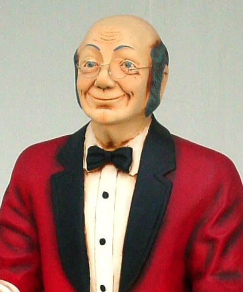 serveur restaurant SIRHA Lyon Vente statues et décoration pour professionnels