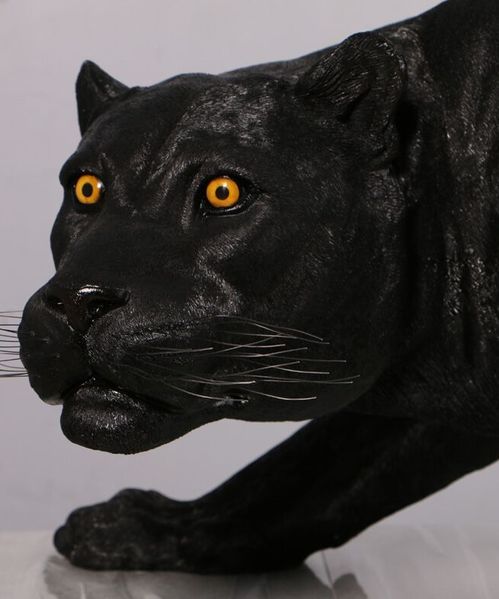 Panthère noire : Statues JUNGLE - SAVANE