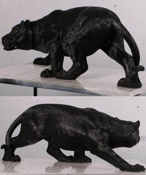 Panthère noire : Statues JUNGLE - SAVANE
