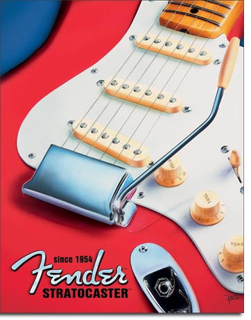 Fender Stratocaster : Plaques USA / FIFTIES